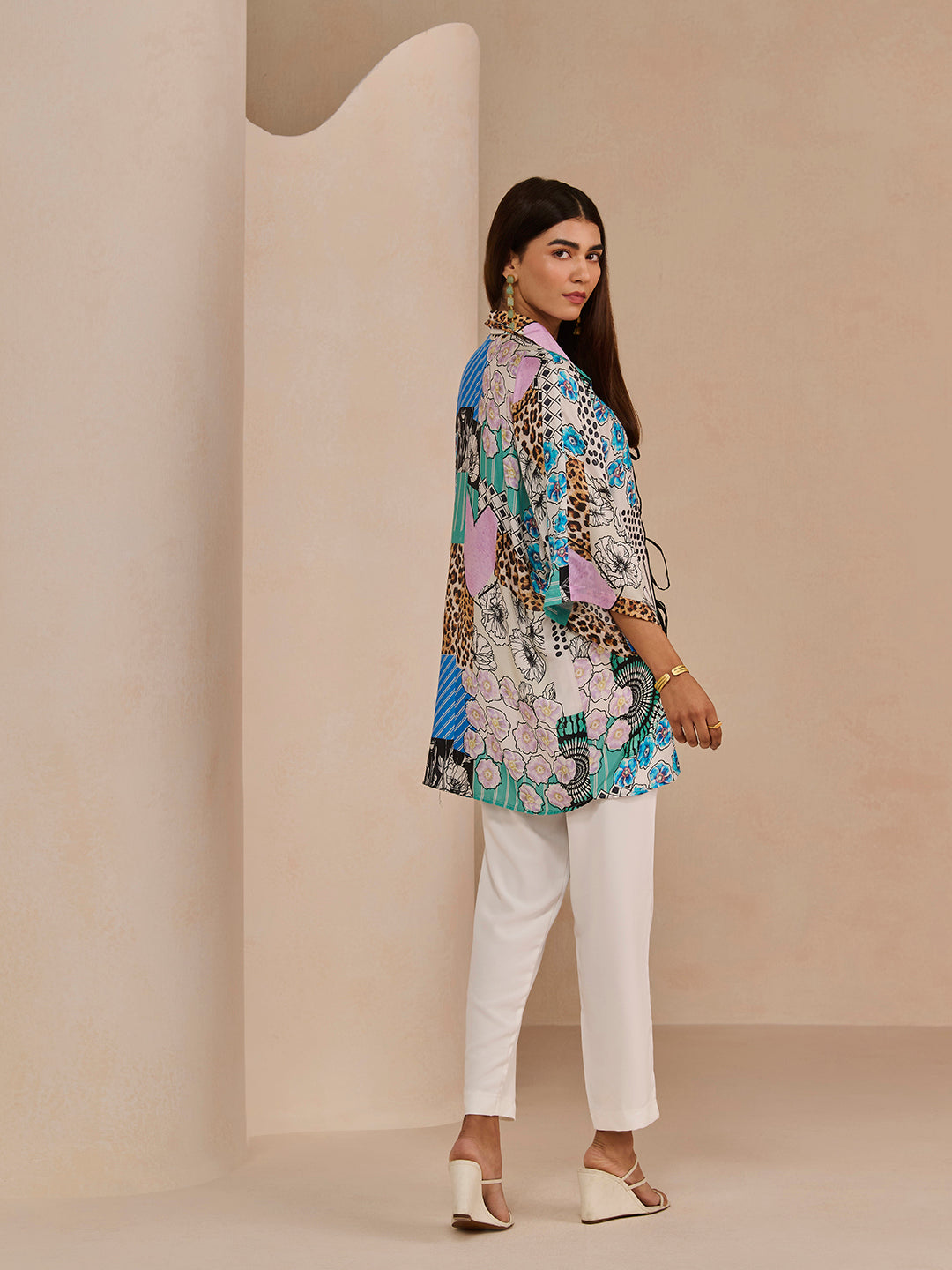 BLUE CALISTA ELAN SHIRT