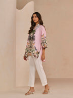 PETRA FOREST PINK SHIRT