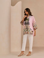 PETRA FOREST PINK SHIRT