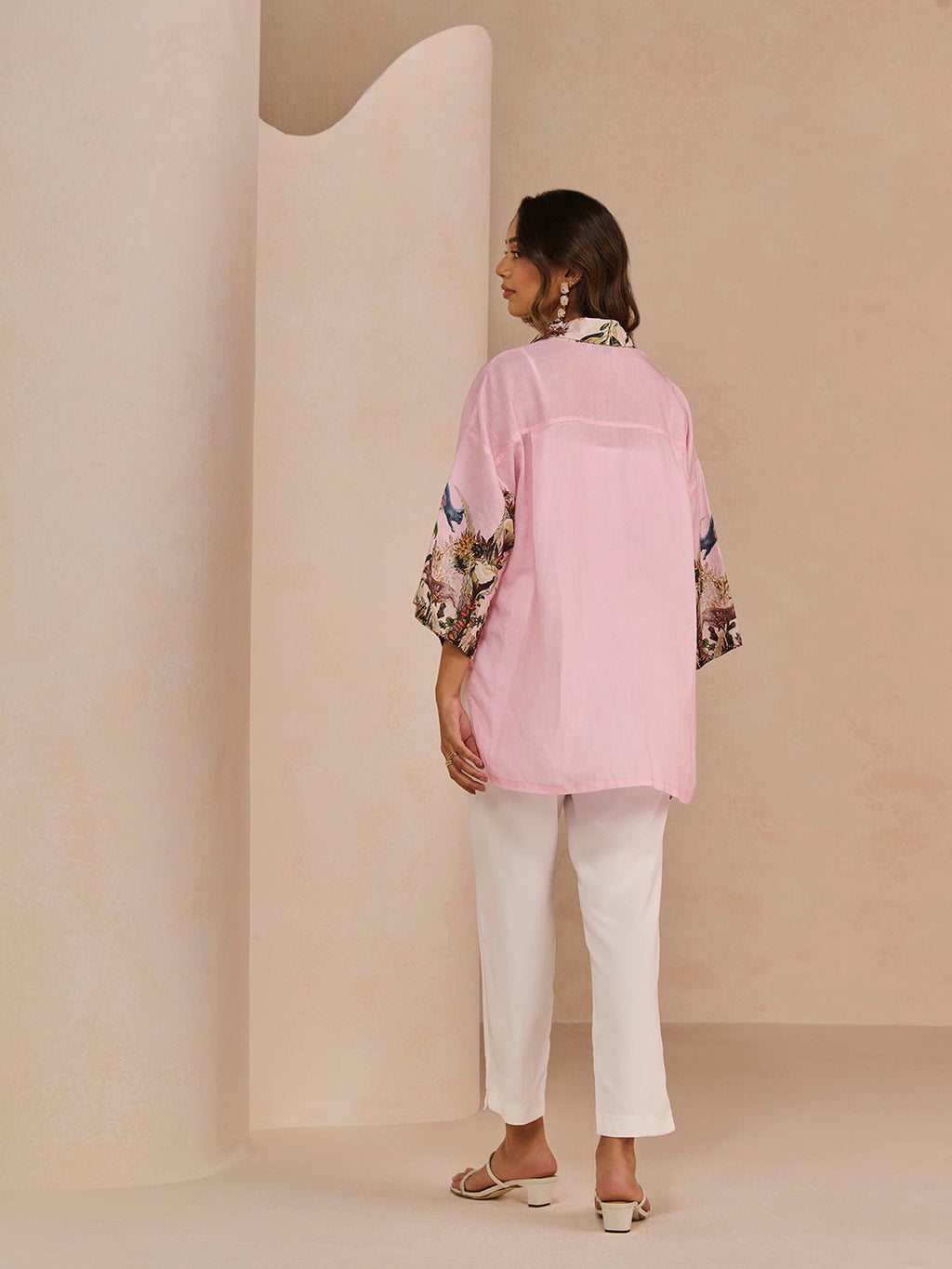PETRA FOREST PINK SHIRT