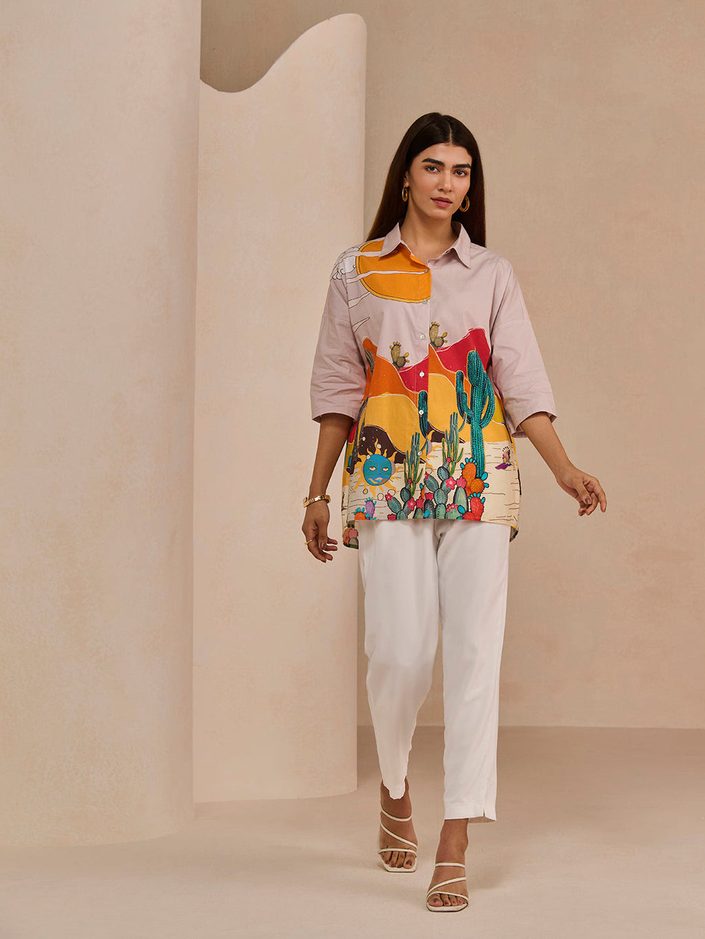 CACTI BUTTONED SHIRT