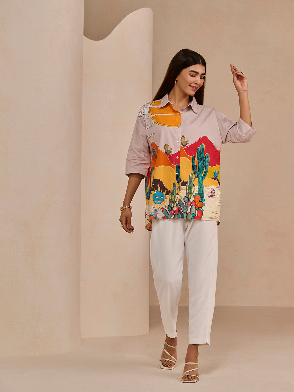 CACTI BUTTONED SHIRT