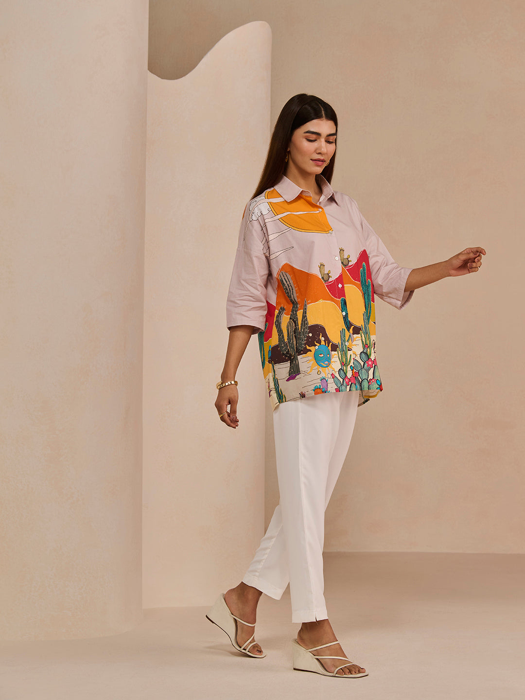 CACTI BUTTONED SHIRT
