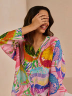 PINK KUNO RYSA SHIRT