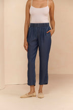 DENIM BLUE MIDEN PANT