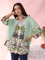 PETRA FOREST GREEN SHIRT