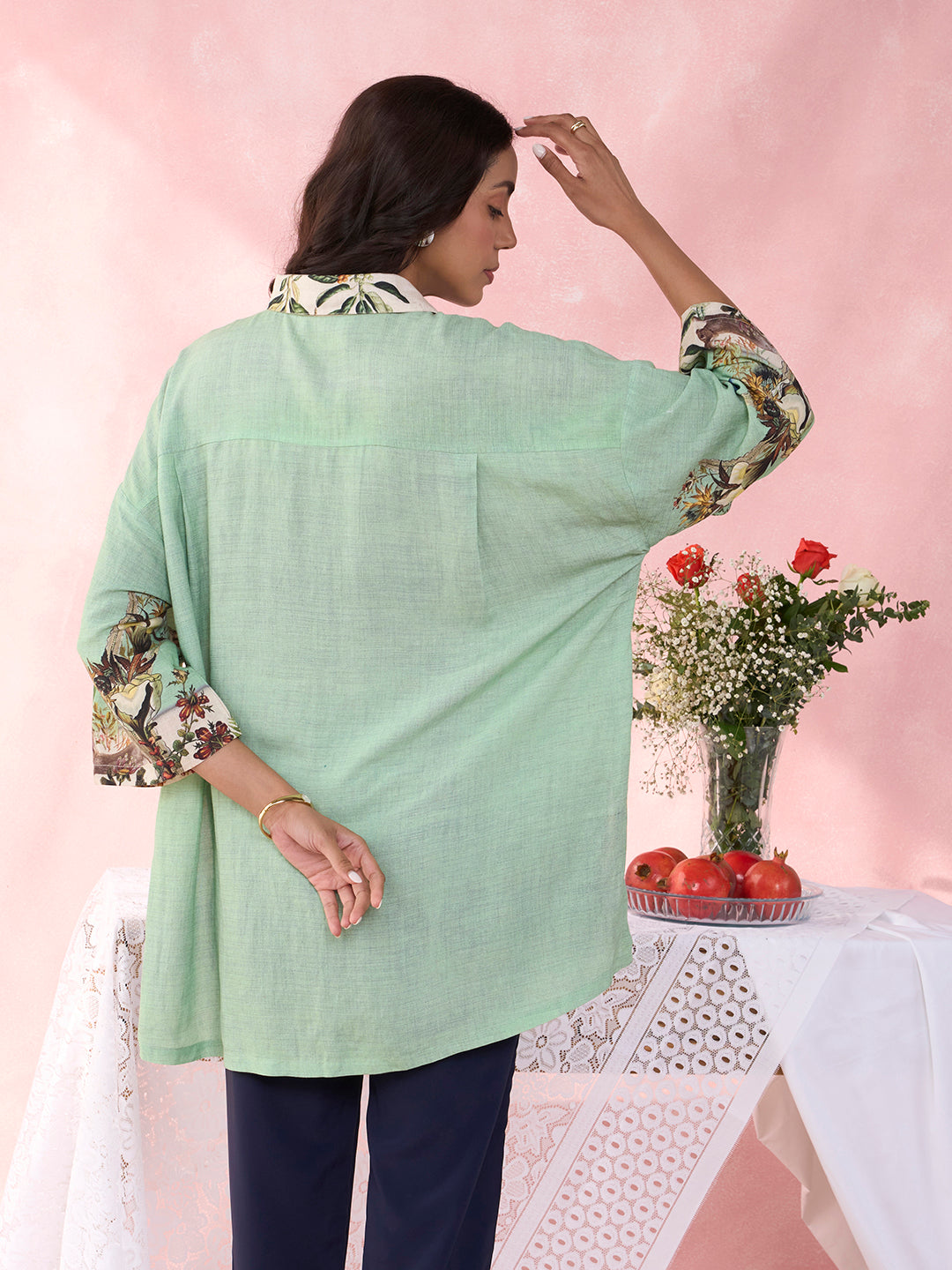 PETRA FOREST GREEN SHIRT
