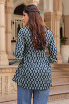 Women Printed Cotton Top
