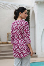 Ethnic Motifs Printed Pure Cotton Kurti