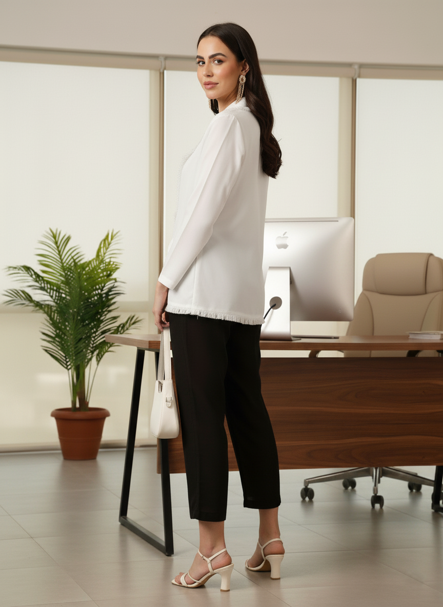 WHITE EMBER SHIRT