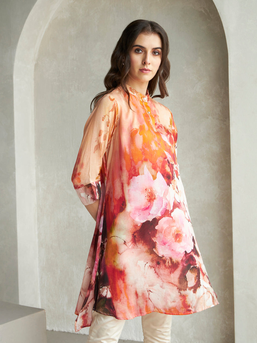 ORANGE J'ADORE HAZZEL TUNIC