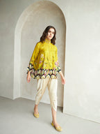 OPADA MUSTARD QUIX ZIP-UP SHIRT
