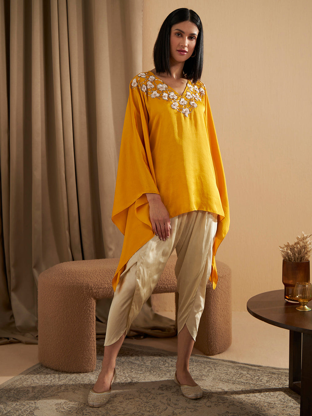 MUSTARD VAIRE SHIRT