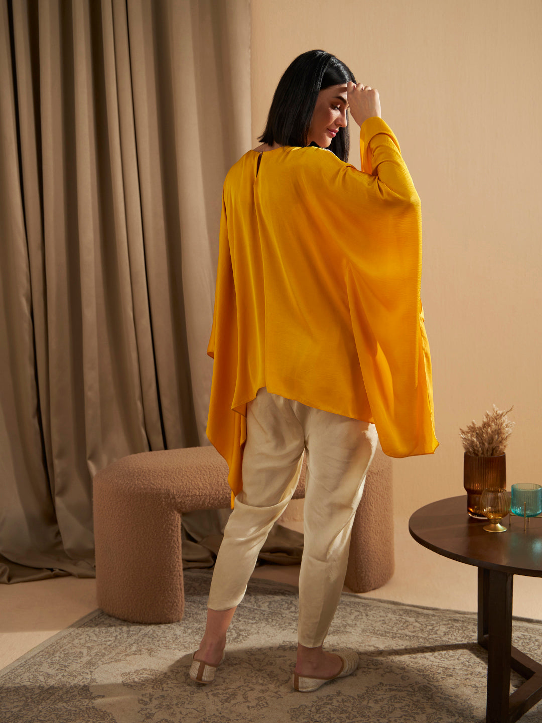 MUSTARD VAIRE SHIRT