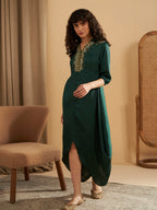 EMERALD TIGNI DRESS