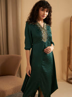EMERALD TIGNI DRESS