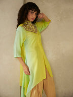 MINT GREEN OMBRE NAVYA TUNIC