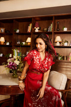 RUSTIC RED RIVERIE OSCAR DRESS