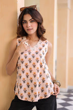 Print Cotton Top