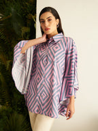 PINK RHOMBUS FLAP SHIRT