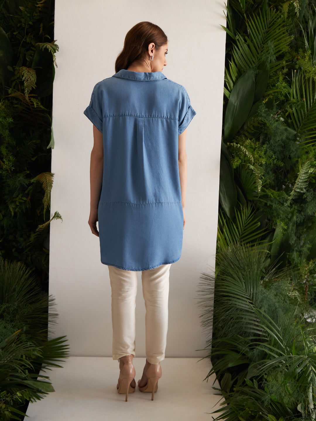 DENIM BLUE MINED SHIRT