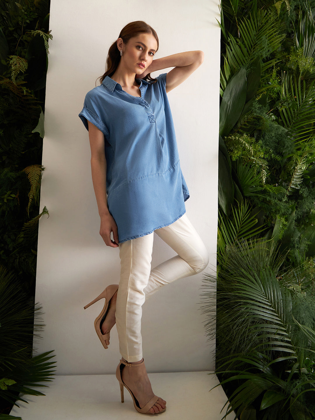 DENIM BLUE MINED SHIRT