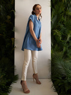 DENIM BLUE MINED SHIRT