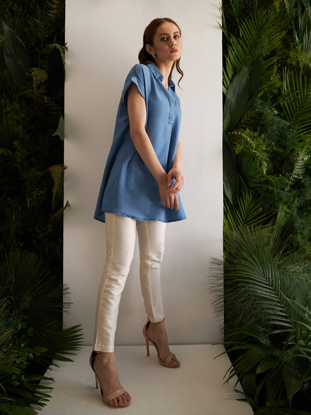 DENIM BLUE MINED SHIRT