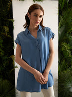 DENIM BLUE MINED SHIRT