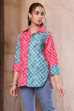 Women Relaxed Printed Casual Shirt