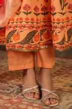 Women Ethnic Motifs Printed Pure Cotton Kurta with Trousers & Dupatta