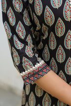 Women Ethnic Motifs Printed Regular Pure Cotton Kurta with Trousers & With Dupatta