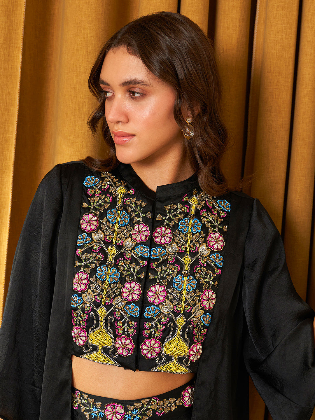 BLACK AARIV SHIRT