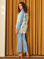 SHELL ICE BLUE DOVE SHIRT