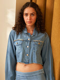 DENIM BLUE HYDRA JACKET