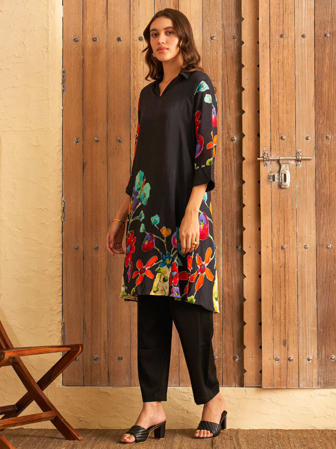 BLACK MODE AARIA TUNIC