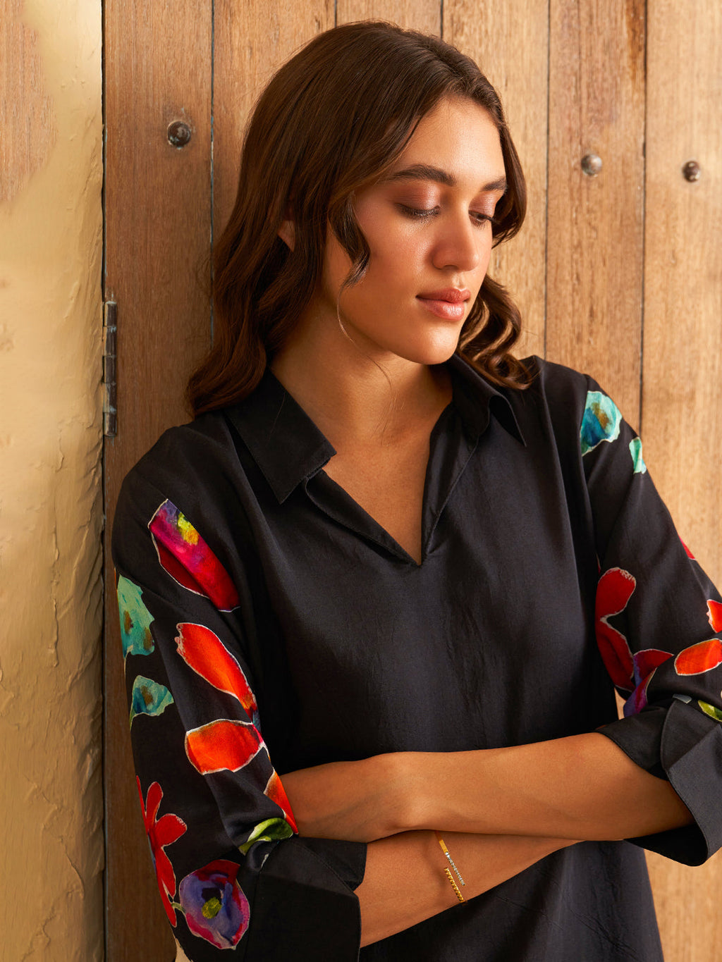 BLACK MODE AARIA TUNIC