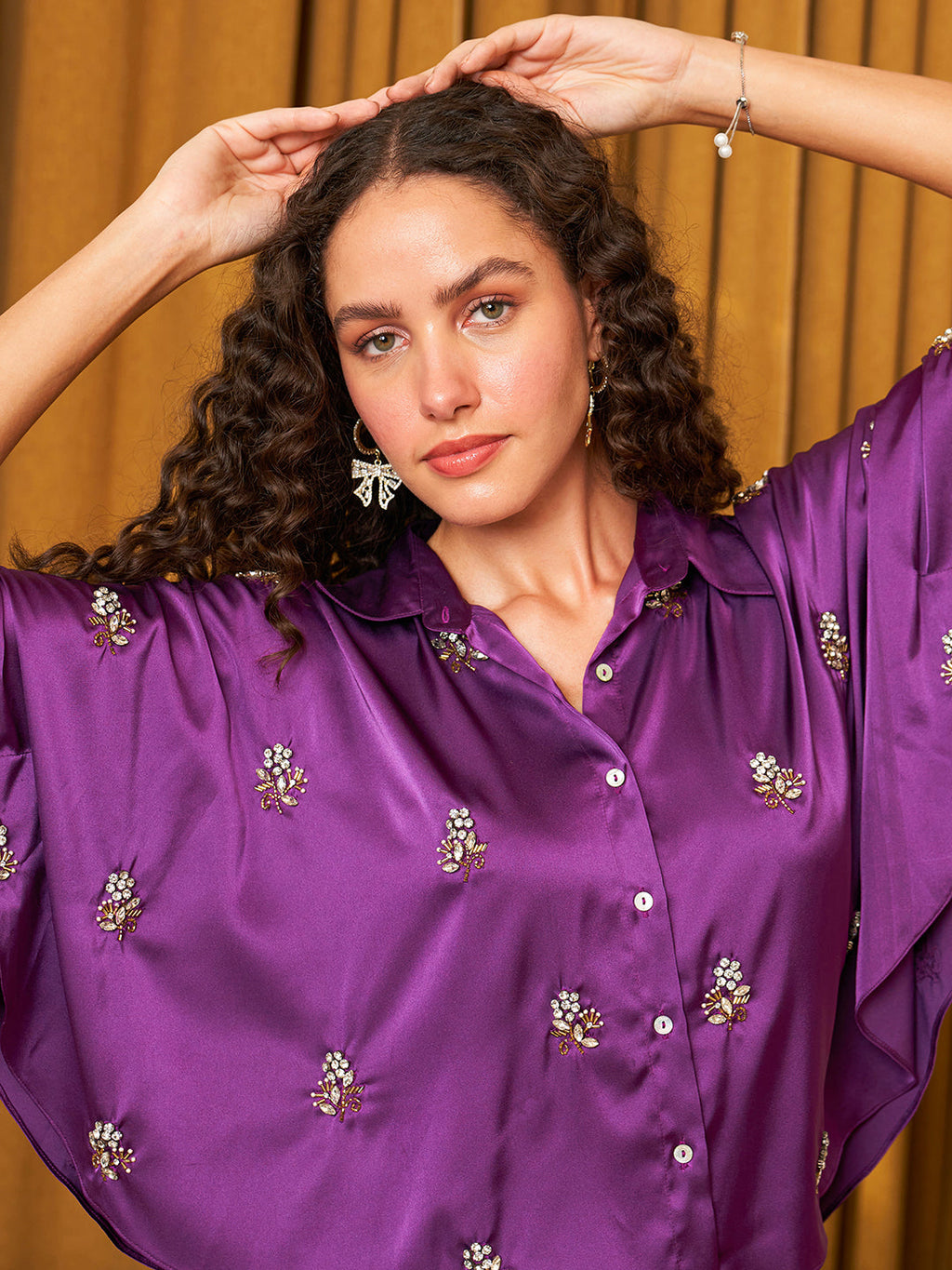 PURPLE MILAGA SHIRT