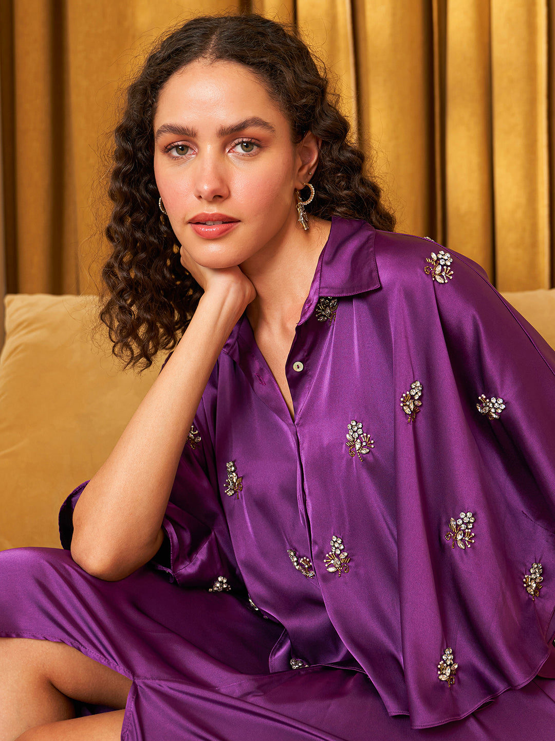 PURPLE MILAGA SHIRT