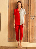 RED MATCH SHIRT