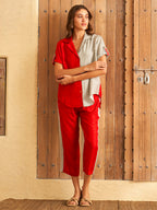 RED MATCH SHIRT