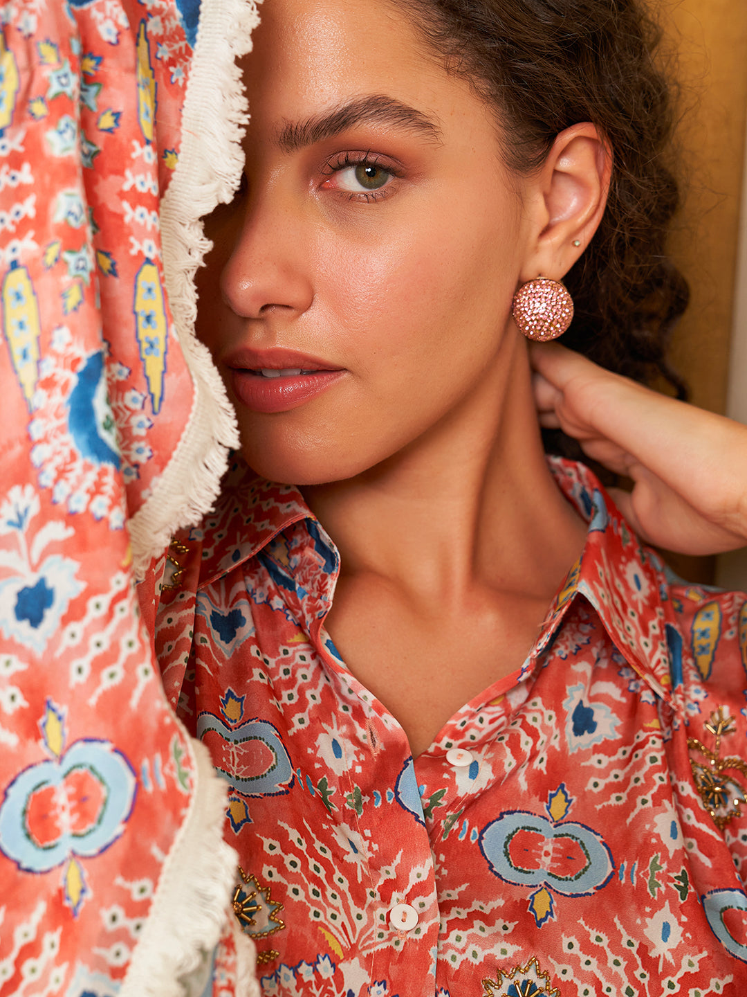 ORANGE MARRAKESH HANNAH TOP