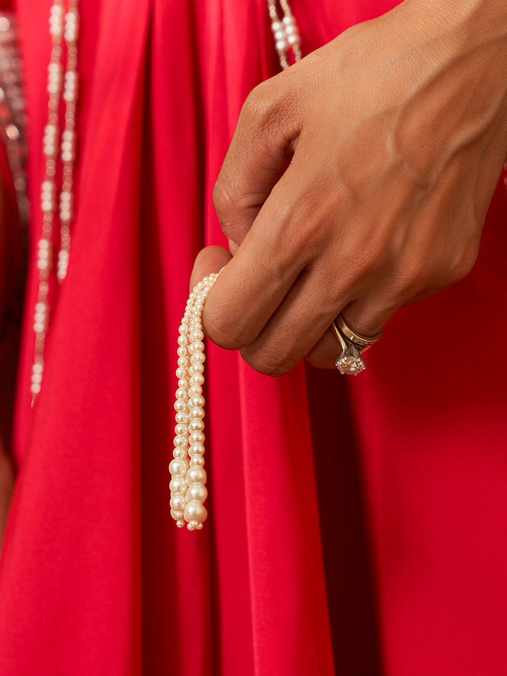 HOT PINK NUTAN KAFTAN