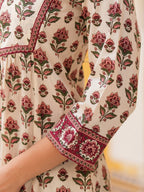 Women Printed Pure Cotton Top