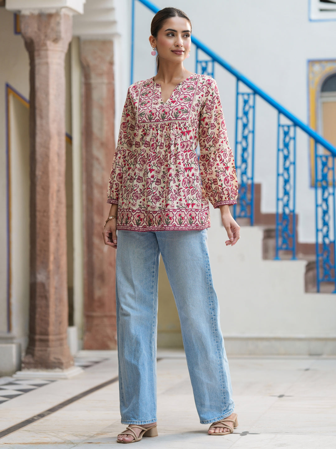 Pure Cotton Printed Tunic
