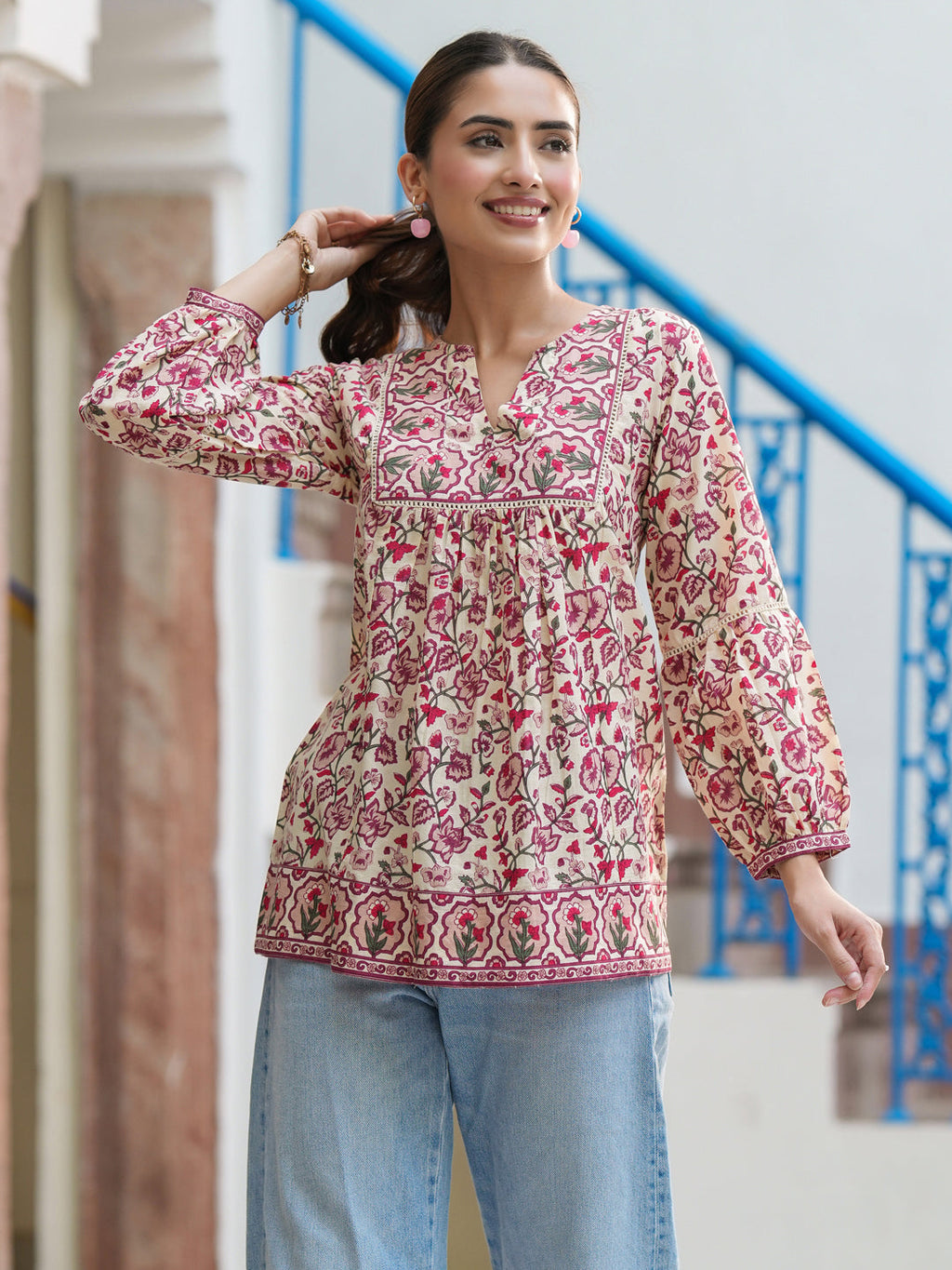 Pure Cotton Printed Tunic