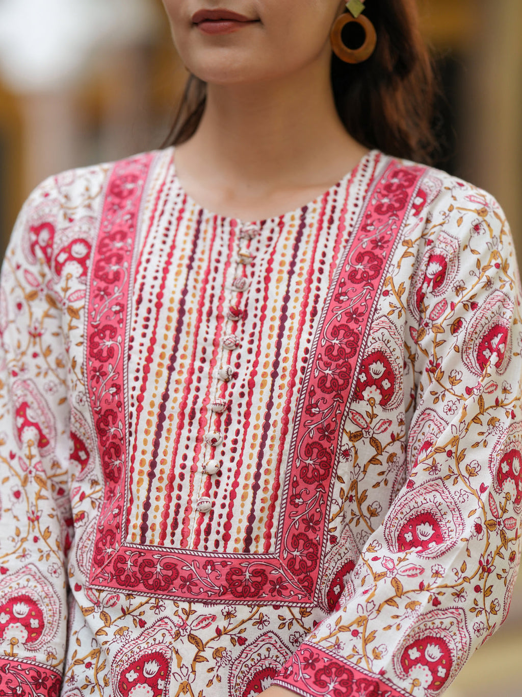 Print Cotton Top