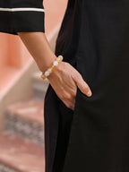 V-Neck Pure Cotton Tunic With Trousers Co-Ords