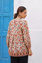Women Floral Printed Pure Cotton Top