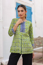Women Floral Print Cotton Regular Top
